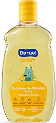 Shampoo Infantil Glicerina Suave 210ml – Baruel Baby