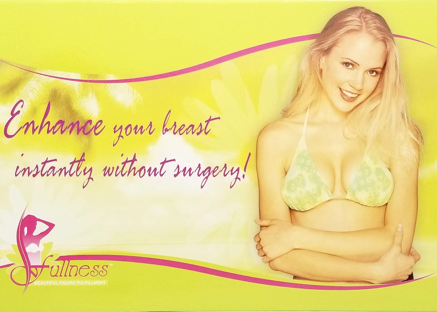 Silicone Breast Enhancer Bra Insert with Nude Nipple