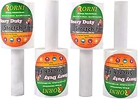 Vista 1 de Rollo de película elástica de 5 pulgadas, 1000 pies, calibre 80, envoltura retráctil, resistencia industrial, resistente, grueso, transparente