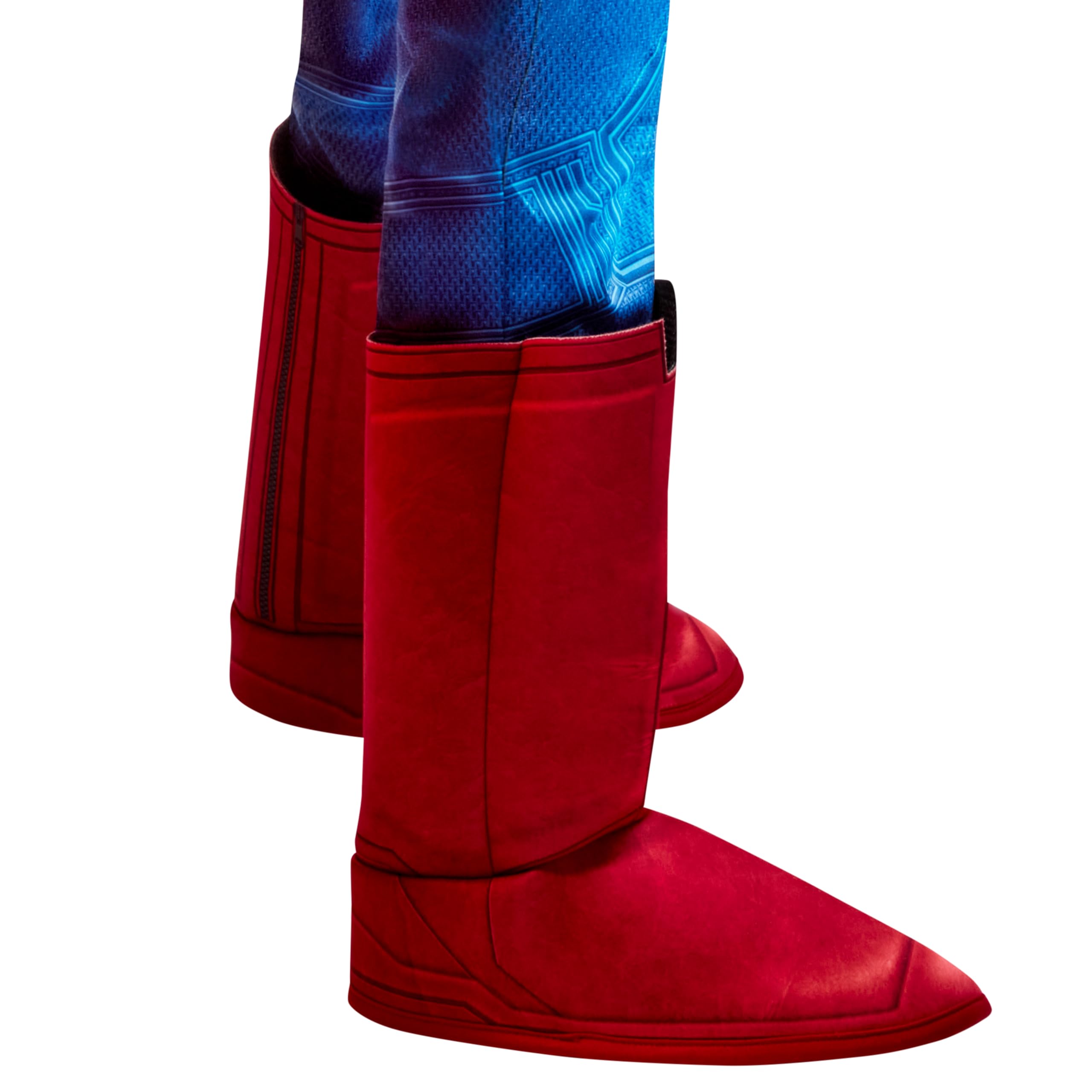 Rubies Superman Deluxe Kids Boys Costume Jumpsuit with Shoe Covers and Cape