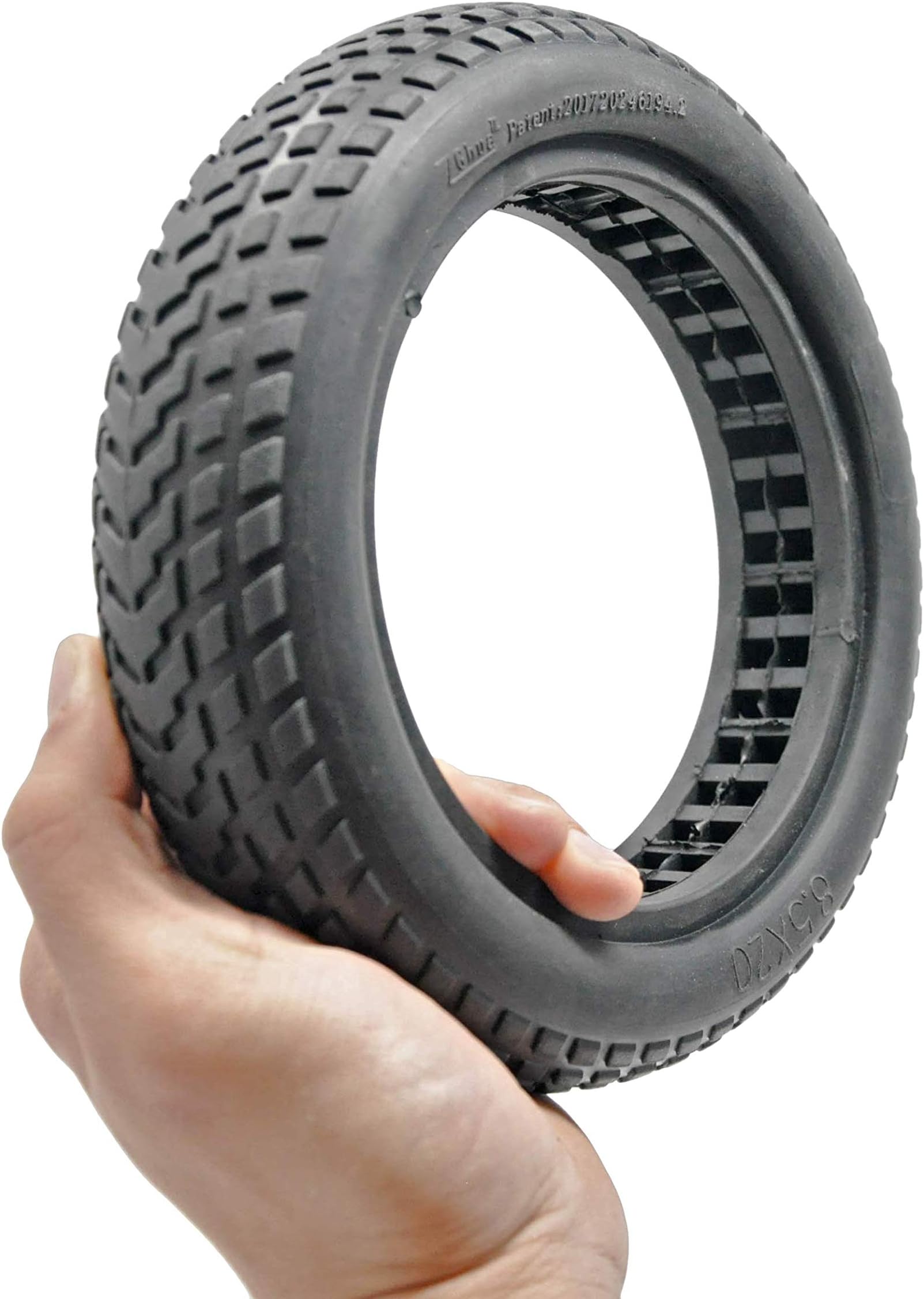 Board Brothers Xiaomi M365 Electric Scooter Outer Tire Solid Rubber - No Explosion with Anti Slip - 8.5in by 2in