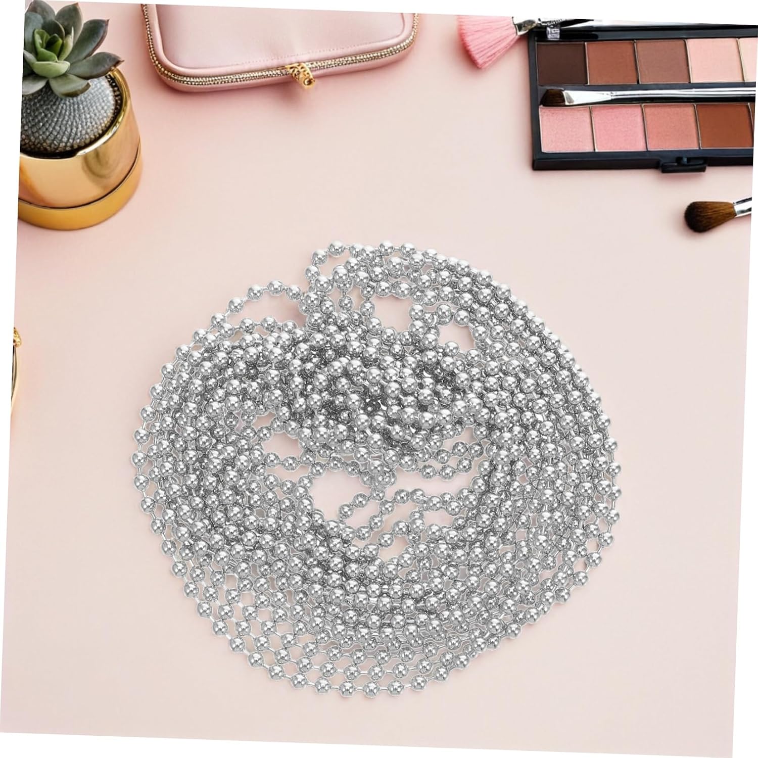 10 Matching Connectors for Bead Chain Length Stainless Steel Ball Chain 2.4mm Diameter Connector Clasps Fits