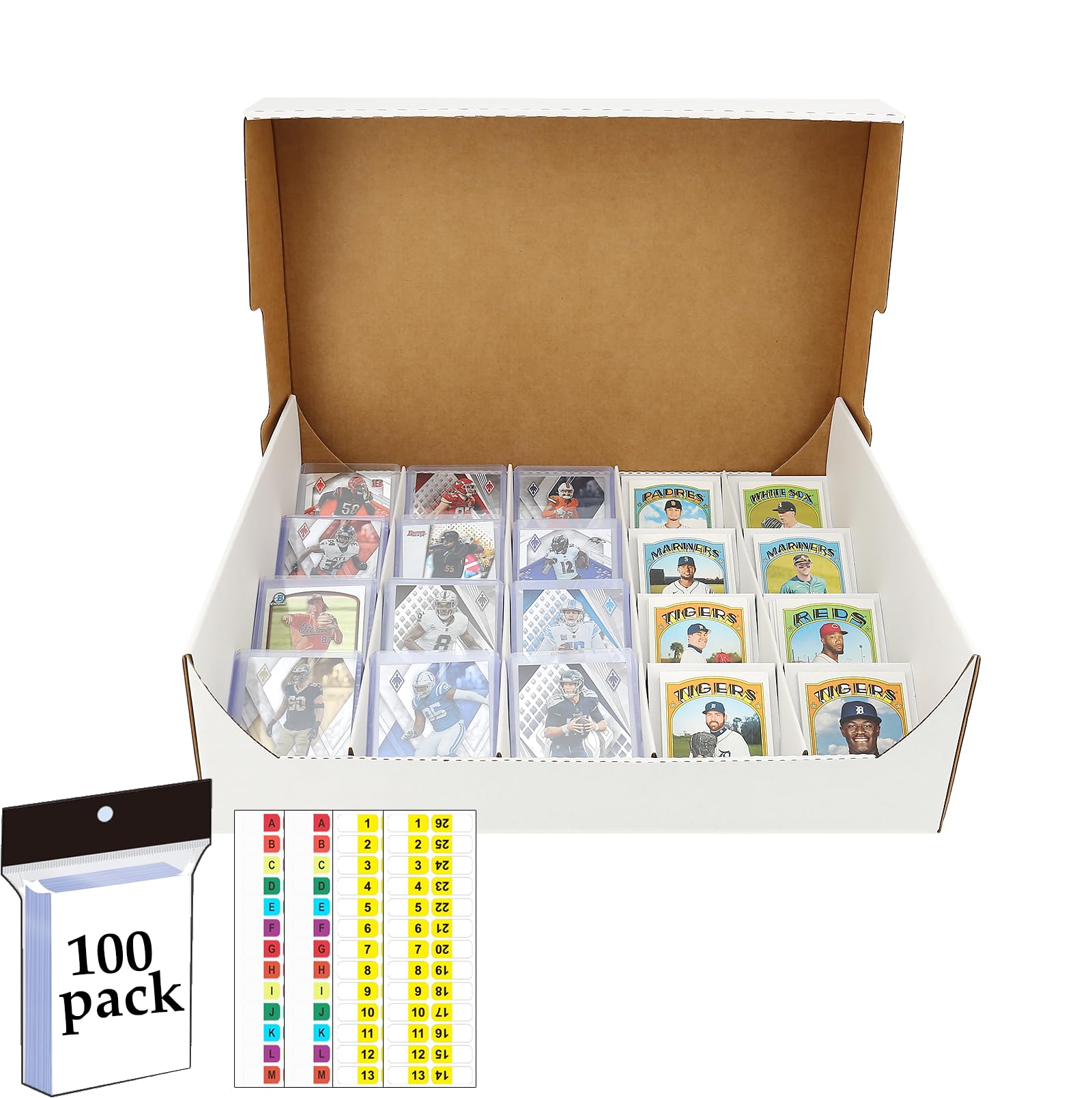 Storage Standard Card Sorting Tray With a lid