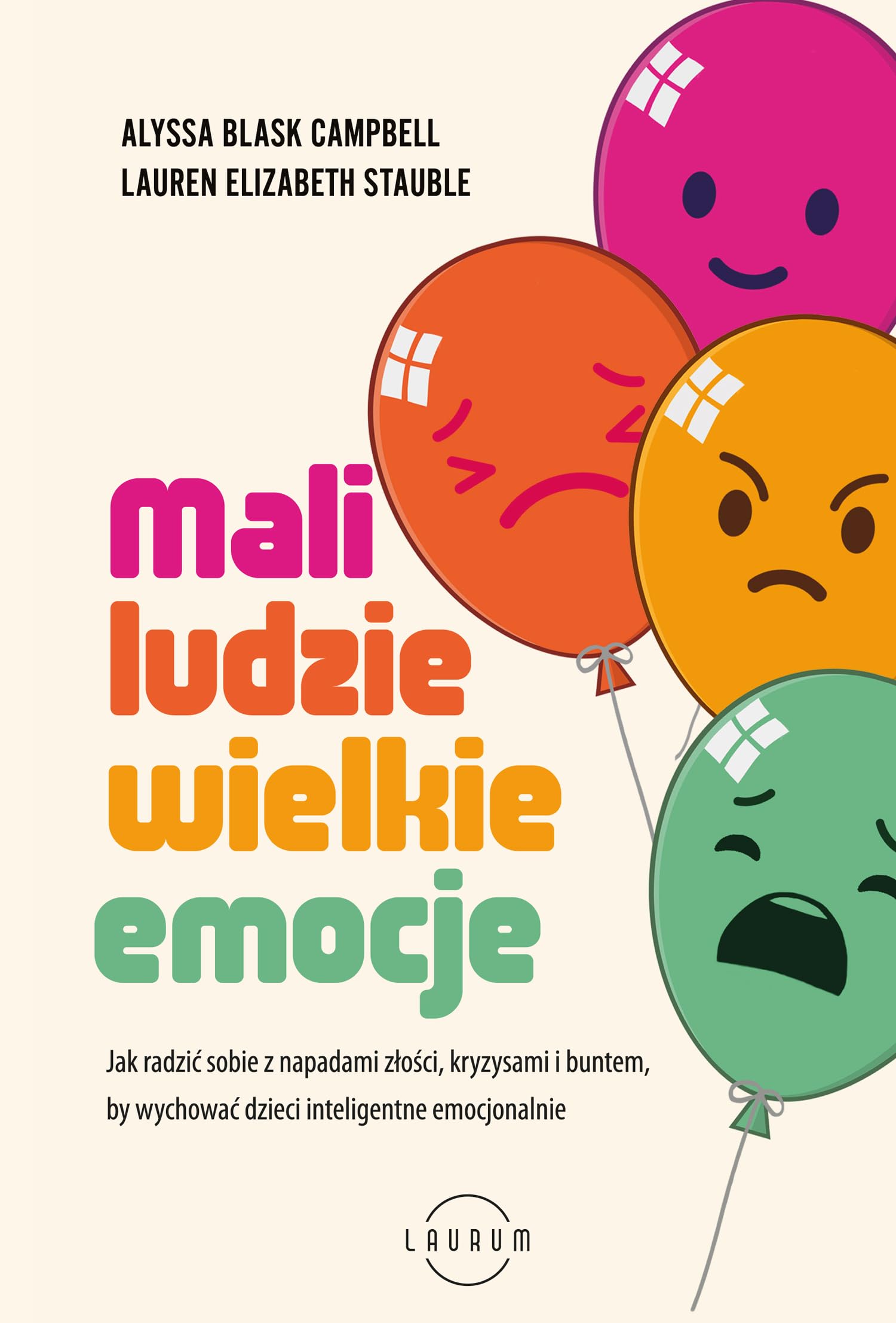 Mali ludzie - wielkie emocje: Jak radzić sobie z napadami złości, kryzysami i buntem, by wychować dzieci inteligentne emocjonalnie