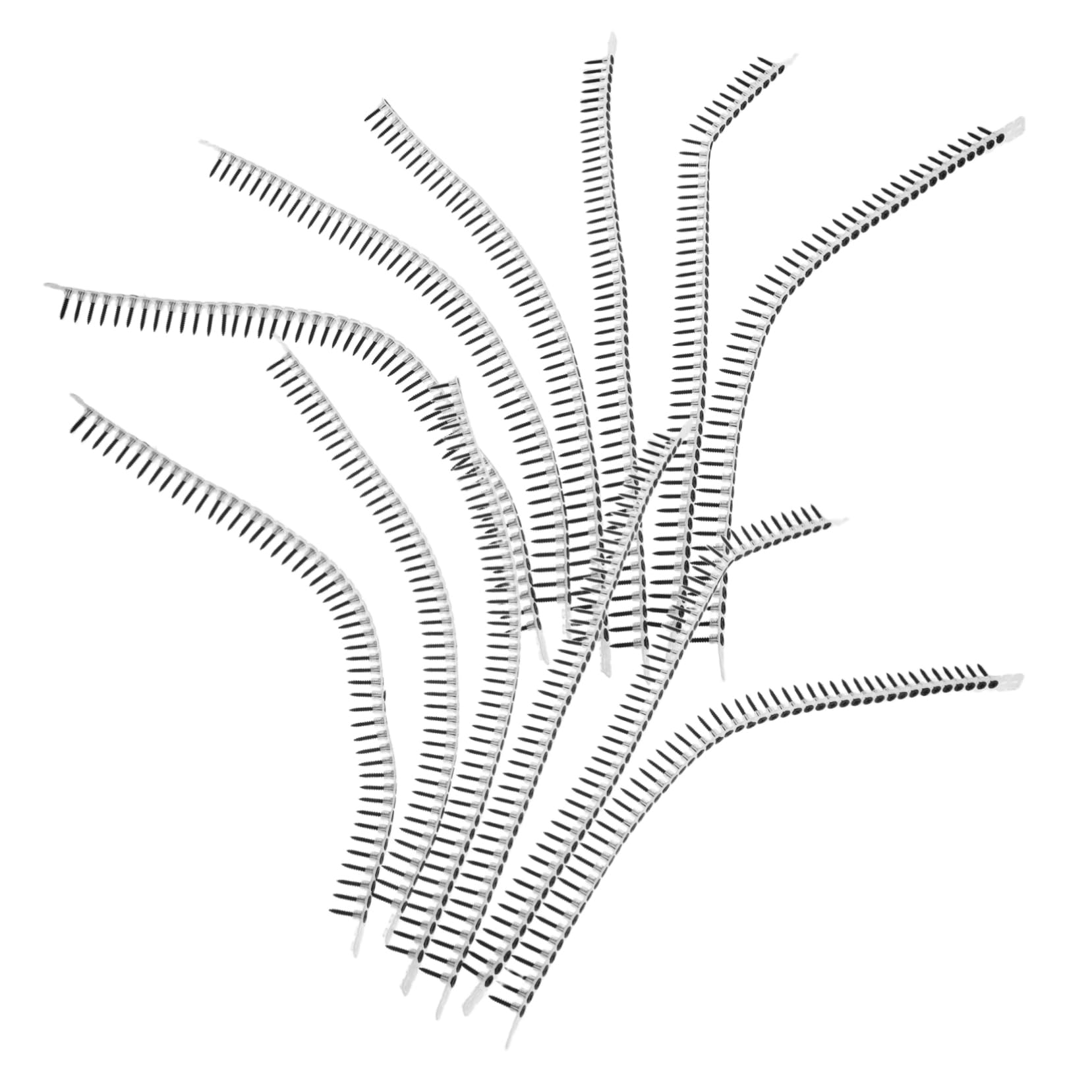 NUOBESTY 1000piezas Tornillos Para Paneles De Clavos y Tornillos Fijación Resistente Anclajes Para Cuadros y Muebles Autorroscantes y Plásticos