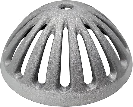 AmGood Dome Strainer for Floor Sink Drain | 5-1/2" Diameter