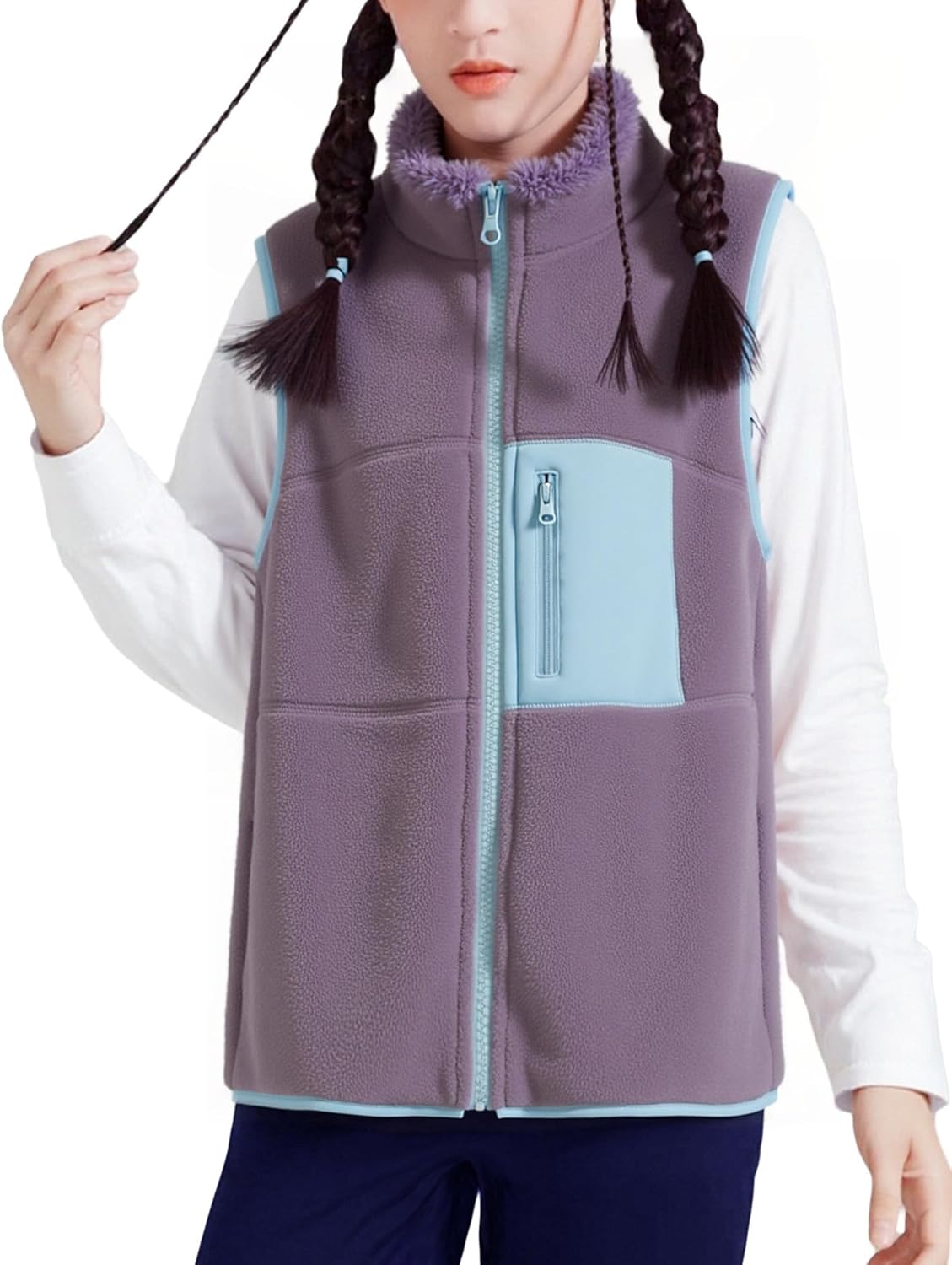 Polaire Joules Fille 7-8 Ans – Demi Fermeture éclair, Douillette, Multicolore