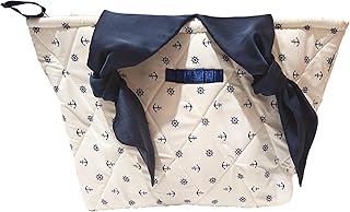 athizay Handbag with handcrafted Blue Strap bag hand carry wristlets Potli bags for women Basket shape Box Thread Work