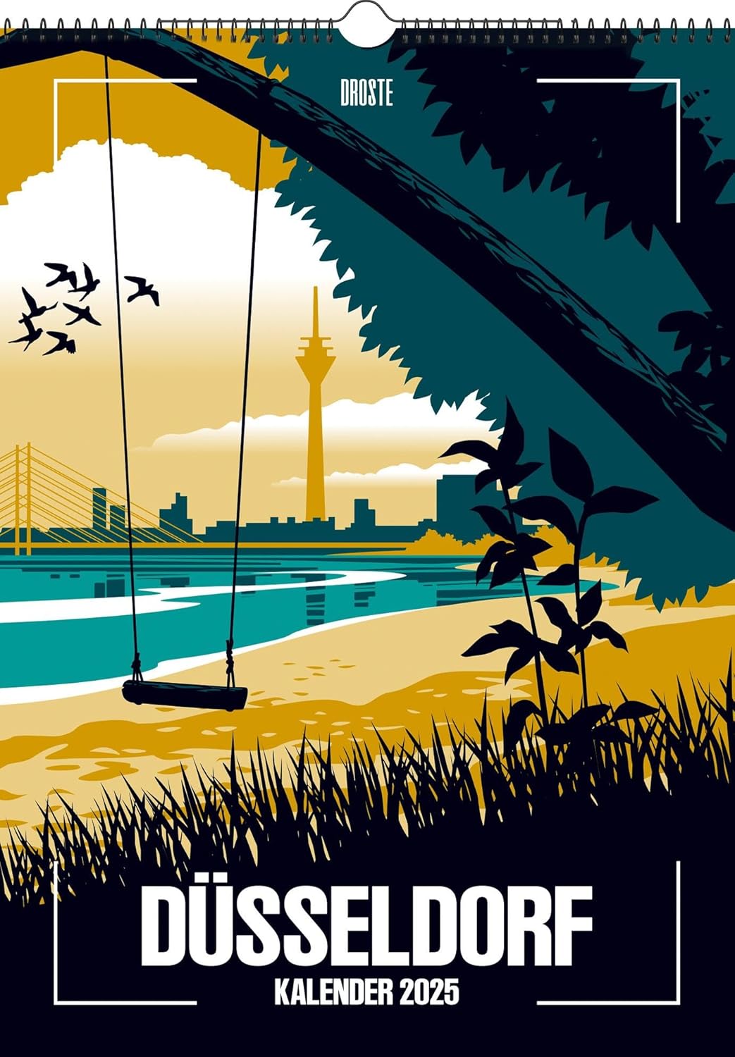 Amazon.co.jp: Duesseldorf 2025: Kalender : 文房具・オフィス用品