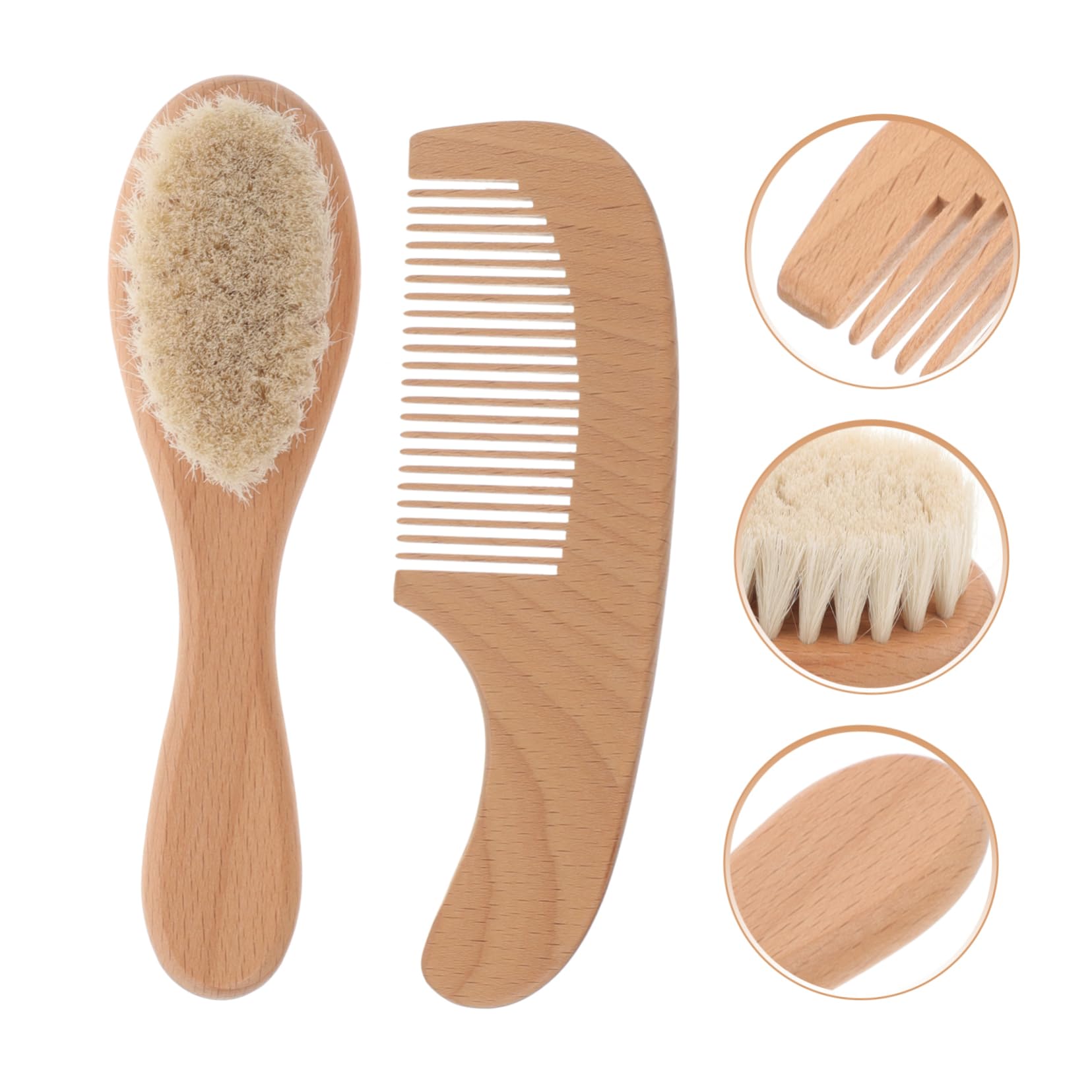 VICASKY 5 Juegos Peine Cepillo Cepillo Cepillos Para El Cabello Cabeza Cepillo De Limpieza Cepillo De Pelo Para Recién Nacido Cepillo De Baño Para Recién Nacido Cepillo Para El Cuero