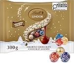 Lindt LINDOR Double Chocolate Mini Balls, 100-Gram Bag