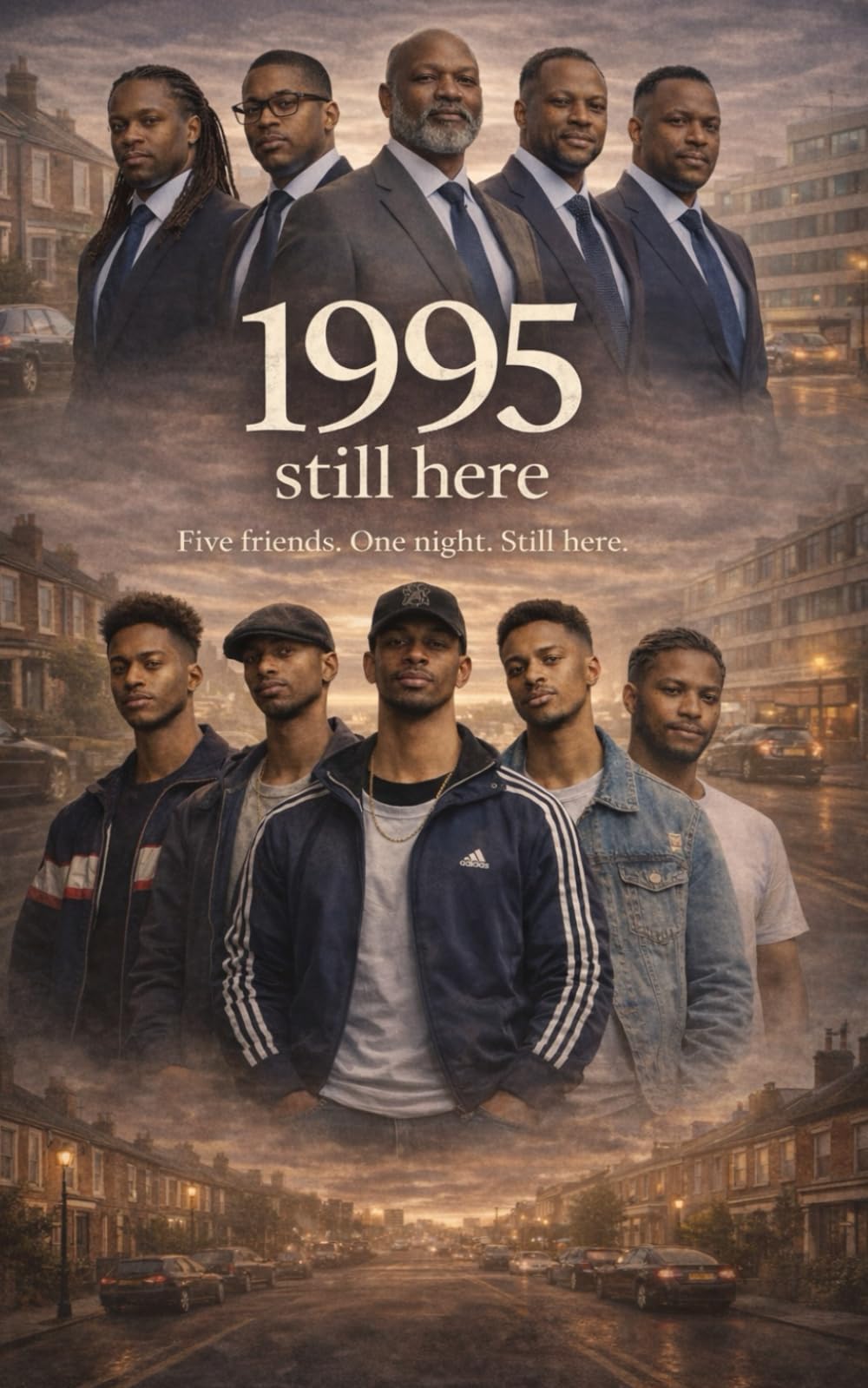 1995 still here: Five friends. One night. Still here.