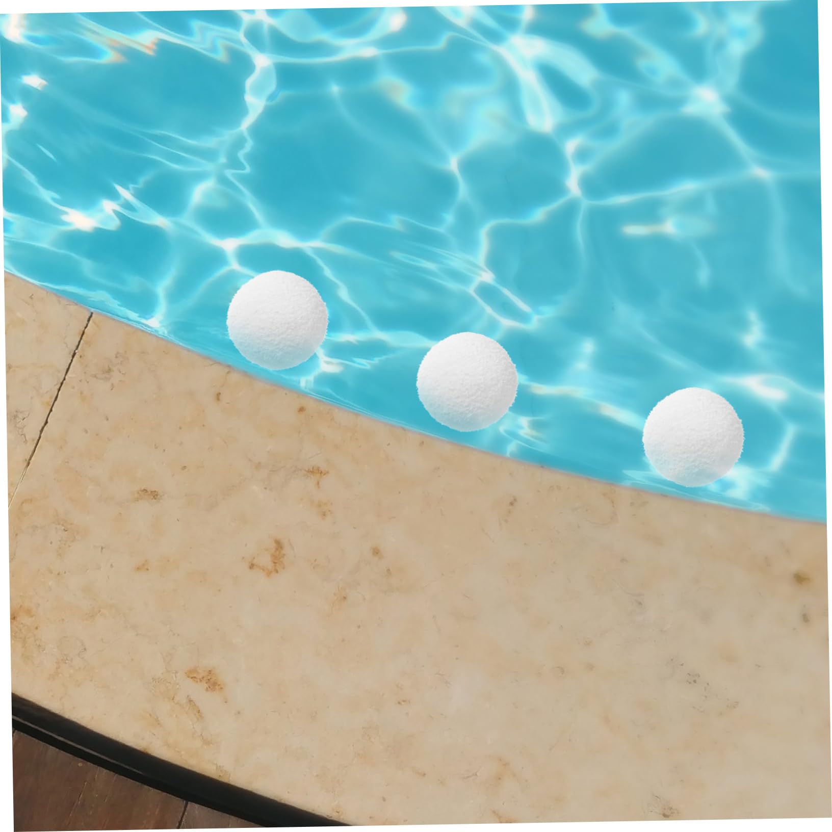 Toyvian 5 Ensembles Éponge Absorbante D'Huile pour Piscine Boules De Nettoyage Éponge D'Élimination D'Huile Filtre D'Aquarium Filtre en Fibre Boules 4 pièces * 5