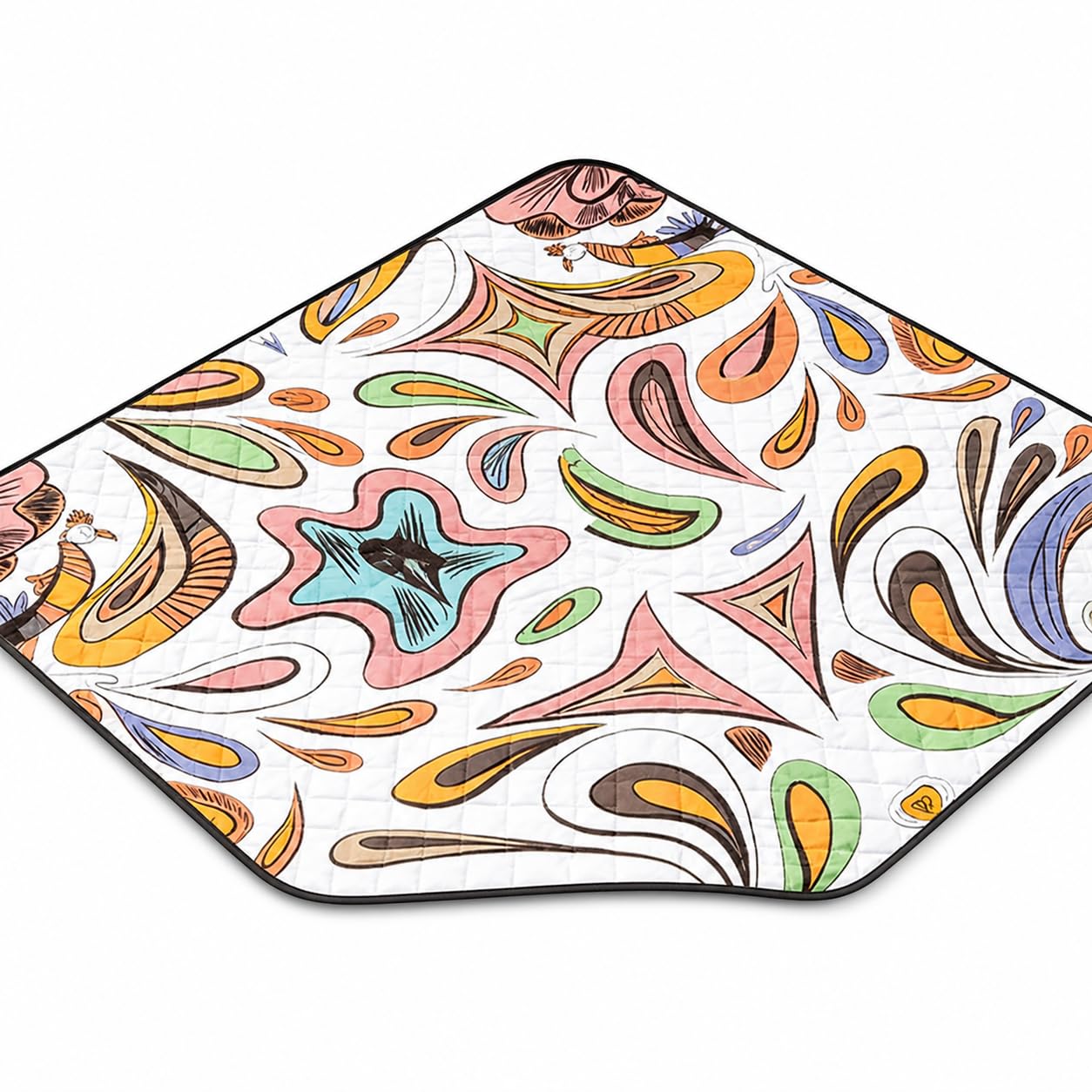 Alfombra Picnic Plegable Camping, 200x200 cm