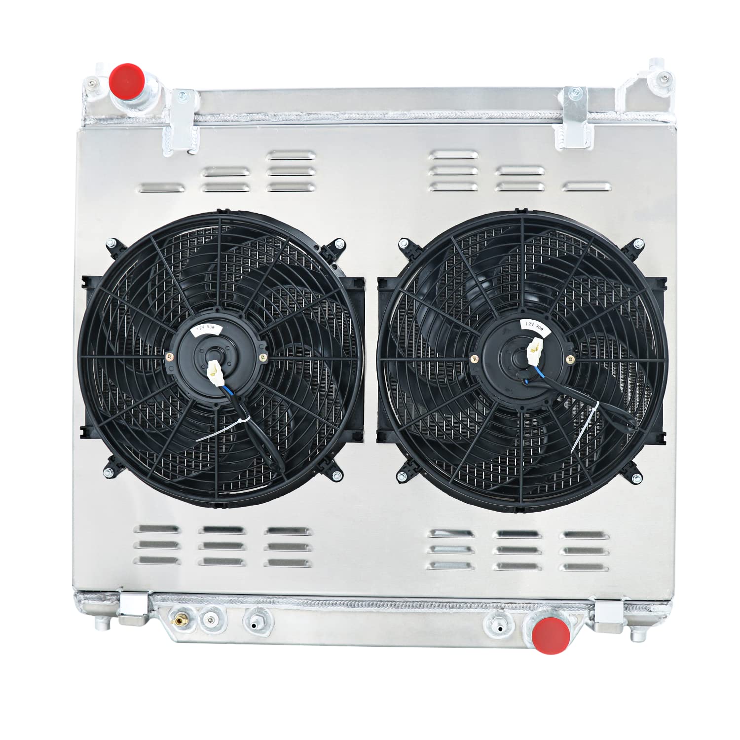 3 Row Radiator+Shroud Fan For 1995 96 1997 Ford F250 F350 F59 Powerstroke Diesel 7.3
