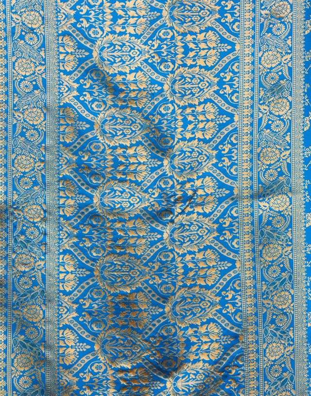 Image of SIRIL Women's Banarasi Silk Saree Pure Silk Saree With Unstitched Blouse Piece