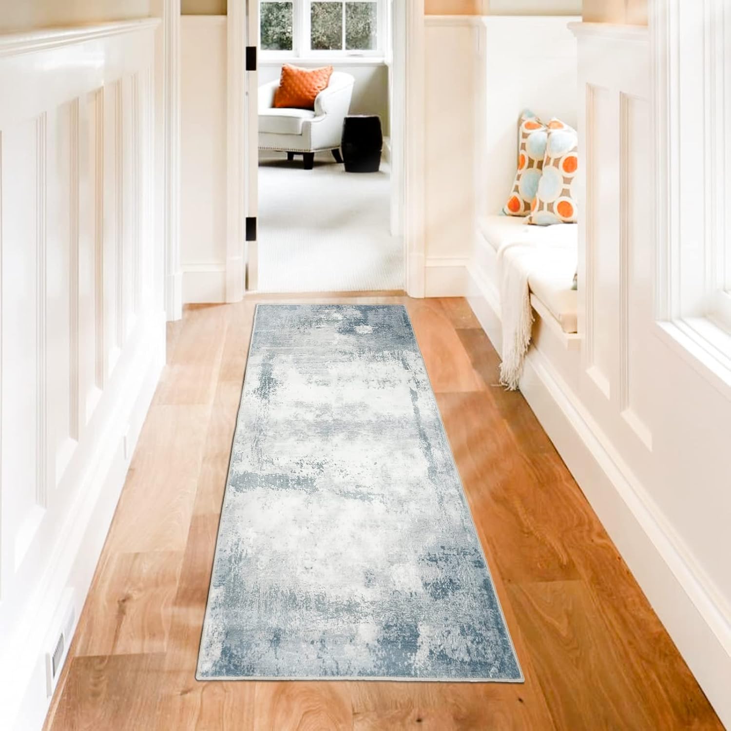 Lbris Washable Runner Rug,2'x6',for Hallway Laundry Room