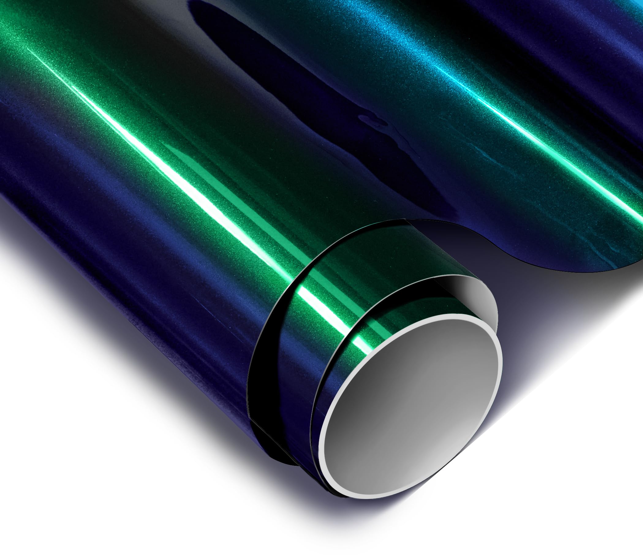 ColorFusion PPF by VViViD, Gloss Metallic Blue Chameleon Dry Apply PPF Vinyl Car Wrap Roll 1.3ft x 5ft