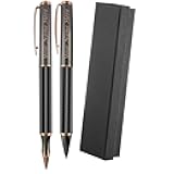 Personalized Gift Pens for Your Boss Coworker Wife Husband Dad Mom Doctor, Roller & Ballpoint Pen+ Gift Box Set - Twist Action Metal Rollerball - Gift Box Included