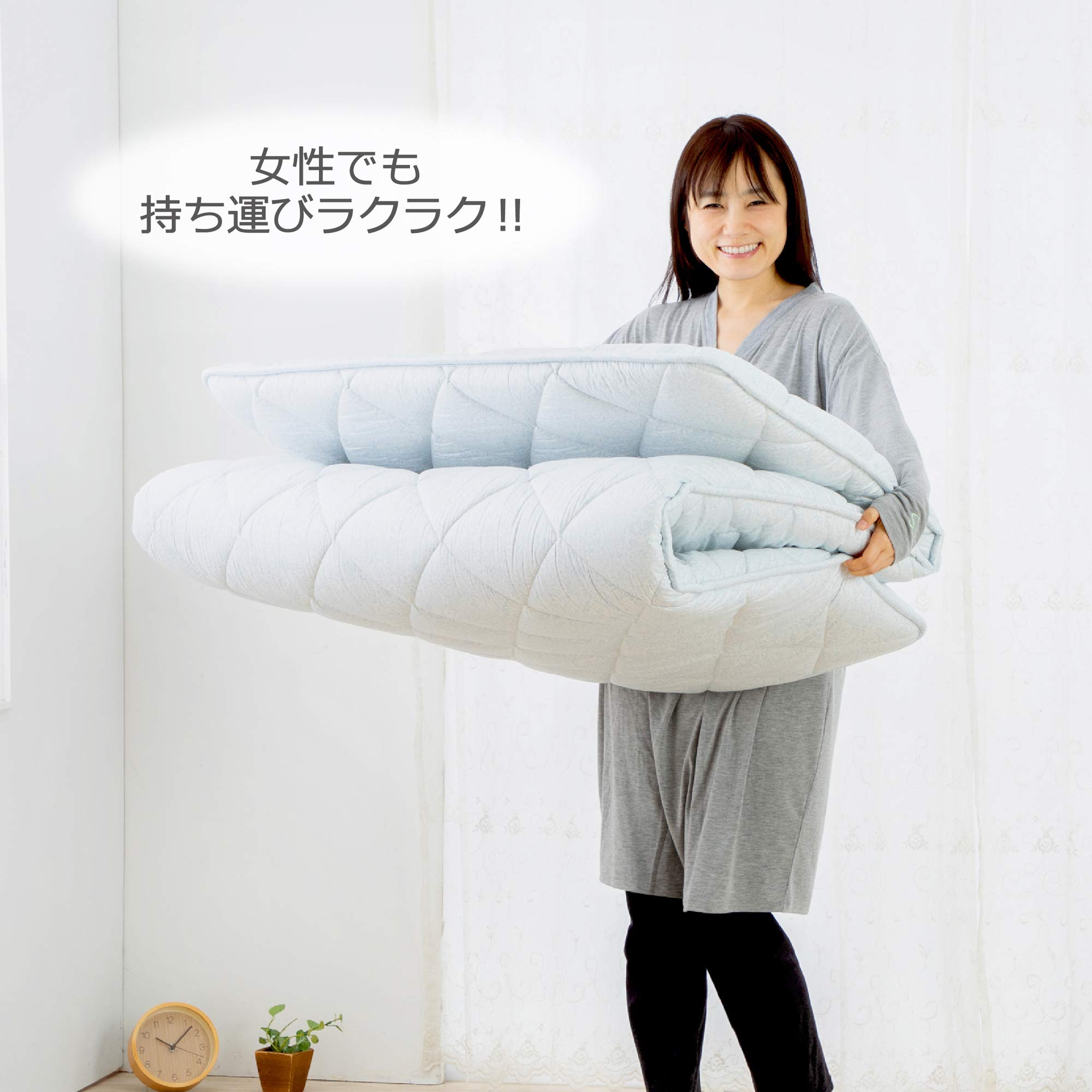Amazon｜nishikawa 【 西川 】 敷布団 シングル 軽量 上げ下ろし楽 