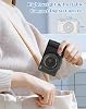 5K Digital Camera, 75MP WiFi Vlogging Camera with 180° Flip Screen, Autofocus, 18X Zoom, 64GB Card, 2 Batteries, Compact Point and Shoot Digital Cameras for Beginner Teens Student Kids(Black)