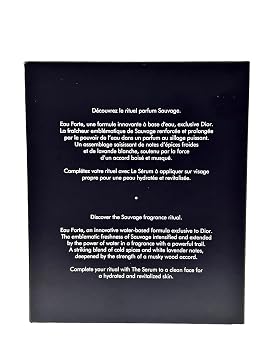 Dior sauvage eau forte