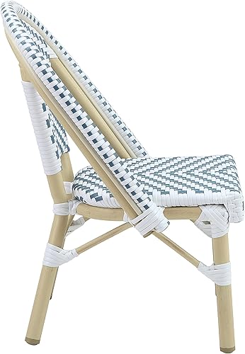 Miniatura 3 de PayLessHere Juego de mesa y silla para niños al aire libre, muebles para niños con respaldo para todo tipo de clima, utilizado para jardín, piscina,