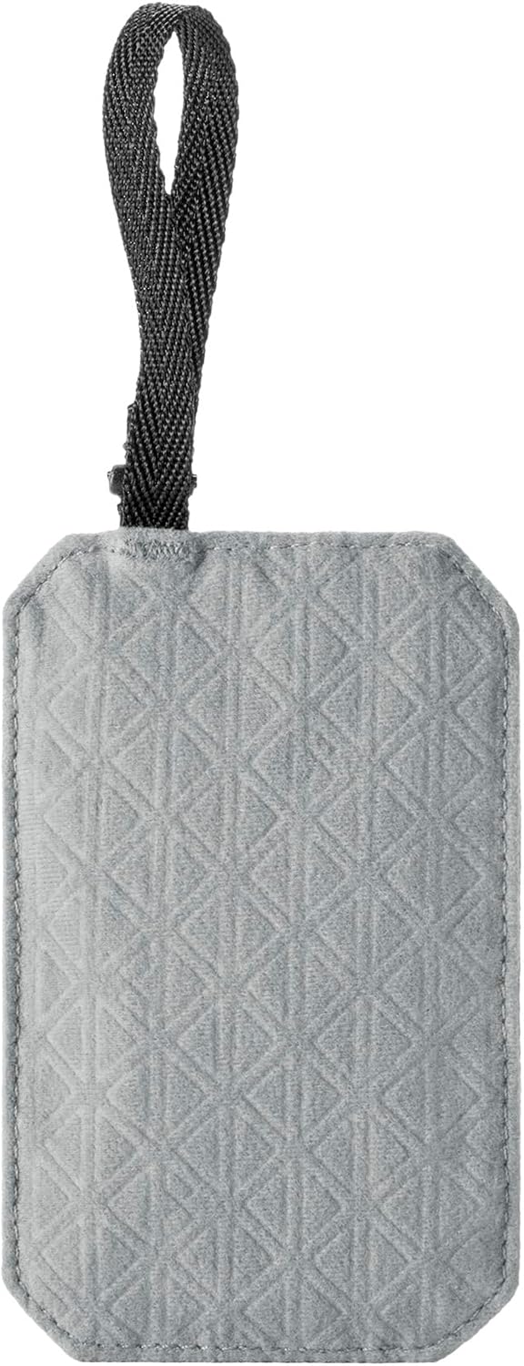 Eagle Creek Undercover RFID Bra Pouch – Travel Security Pouch with RFID Blocking – Lightweight, Wear Under Clothing – Zippered Passport & Card Holder – Adjustable Strap – Storm Grey