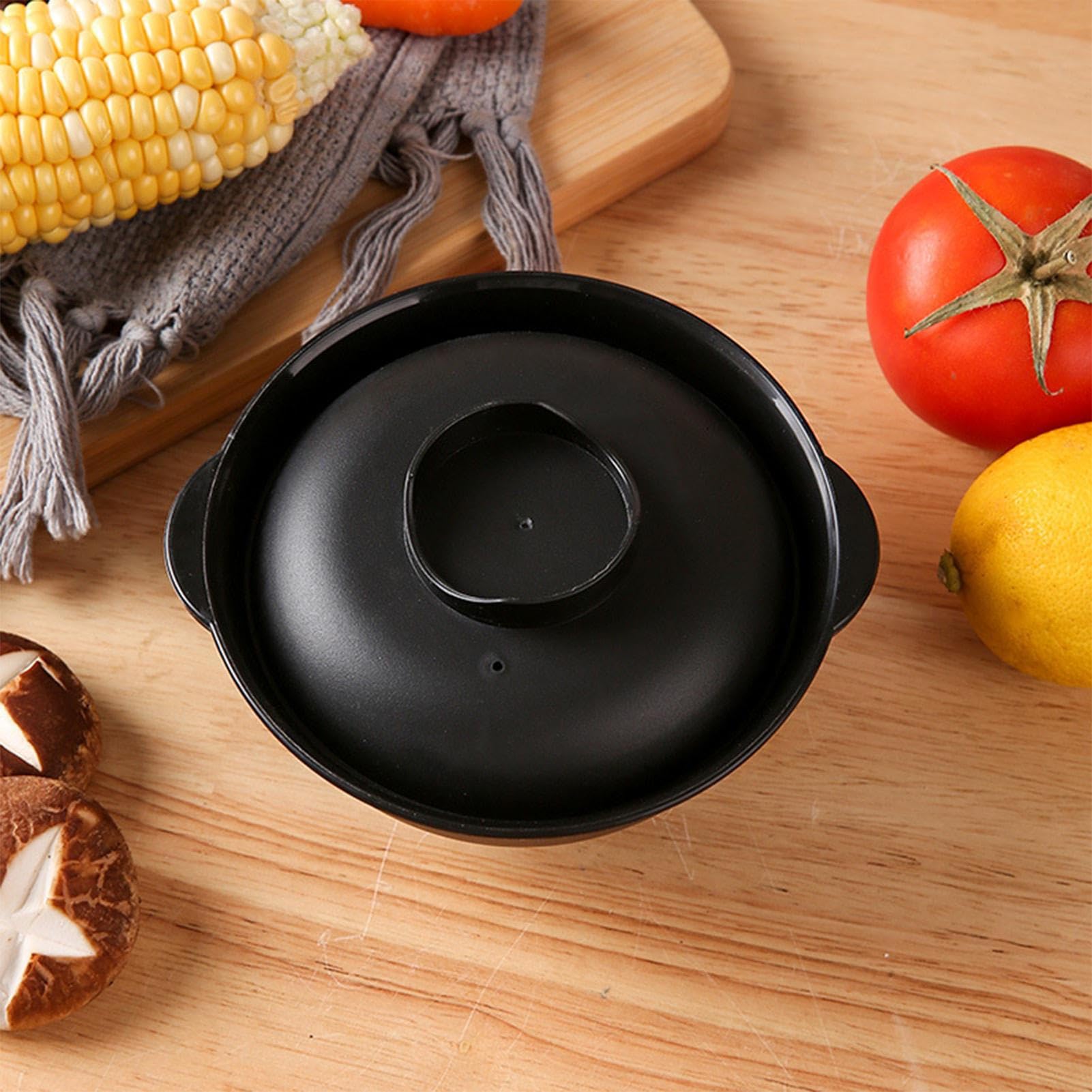 Ciotola di zuppa - pentola a microonde noodle istantanea con manico, di riscaldamento alimentare durevole | Strumento di preparazione del pasto compatto, tazza di panoramica veloce, ciotola di