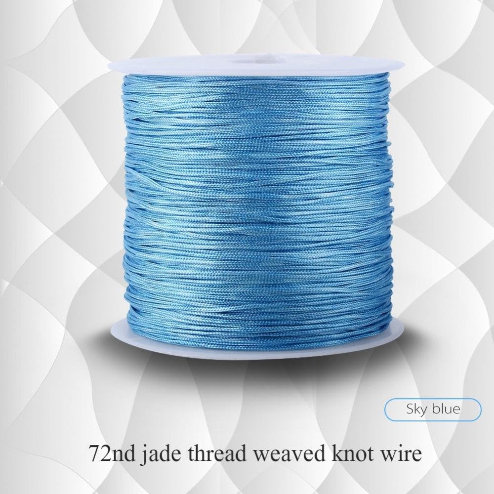 Haofy Craft Nylon Thread, Elastic Beading Cord, Stretch Fabric Crafting String - Image 5