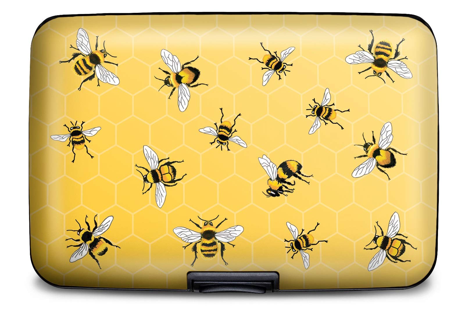 MonarqueRFID Secure Armored Wallet (Mary Lake-Thompson Bees)