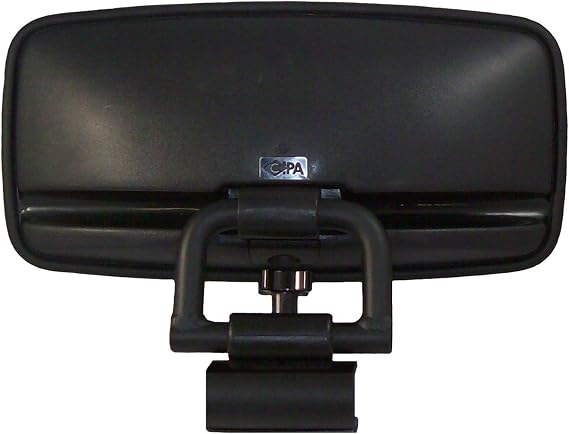 CIPA 01875 COMP Marine 7 x 14 Mirror with Square Bracket, black