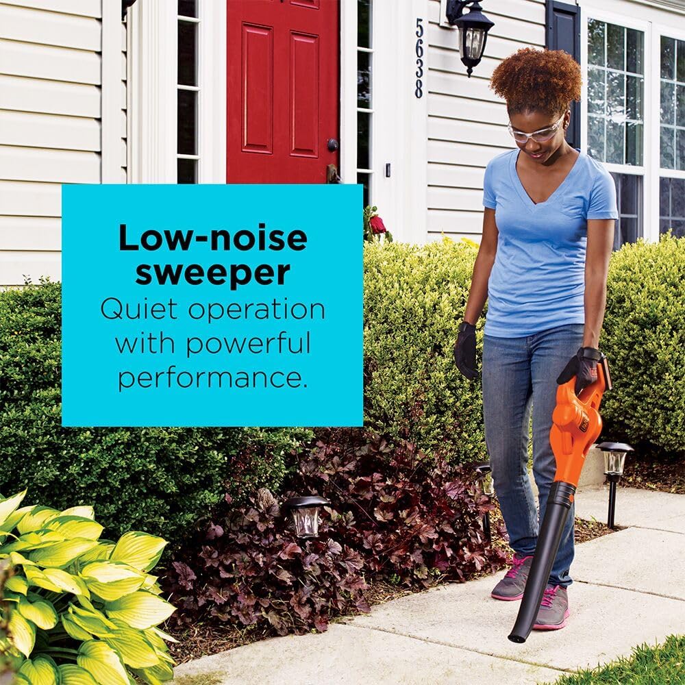 BLACK+DECKER 20V MAX* String Trimmer / Edger and Sweeper Combo Kit, 10-Inch (LCC221)