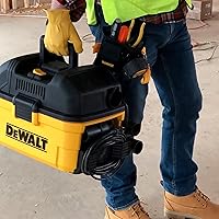 Vista 6 de DEWALT DXV04T - Aspiradora portátil para húmedo y seco de 4 galones, color amarillo