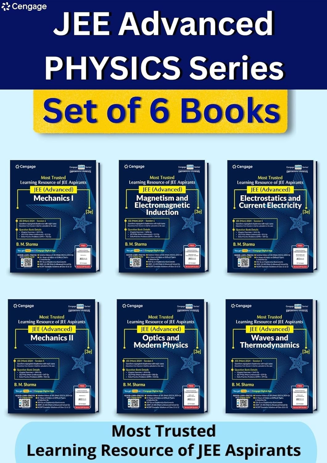 Buy Cengage JEE Adv. Physics Mechanics 1 + 2 +