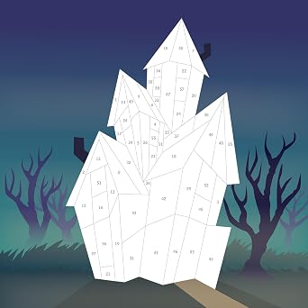 Paint by Sticker Kids (Official): Halloween: Create 10 Pictures One Sticker at a Time! Includes Glow-in-the-Dark Stickers