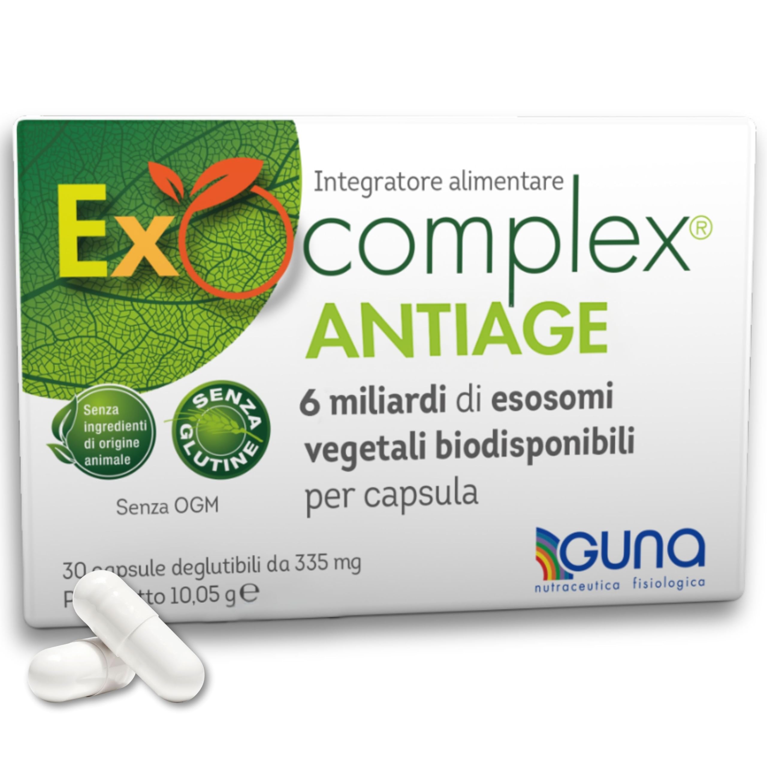 GUNA - Guna Exocomplex Antiage Integratore Antietà 30 Capsule
