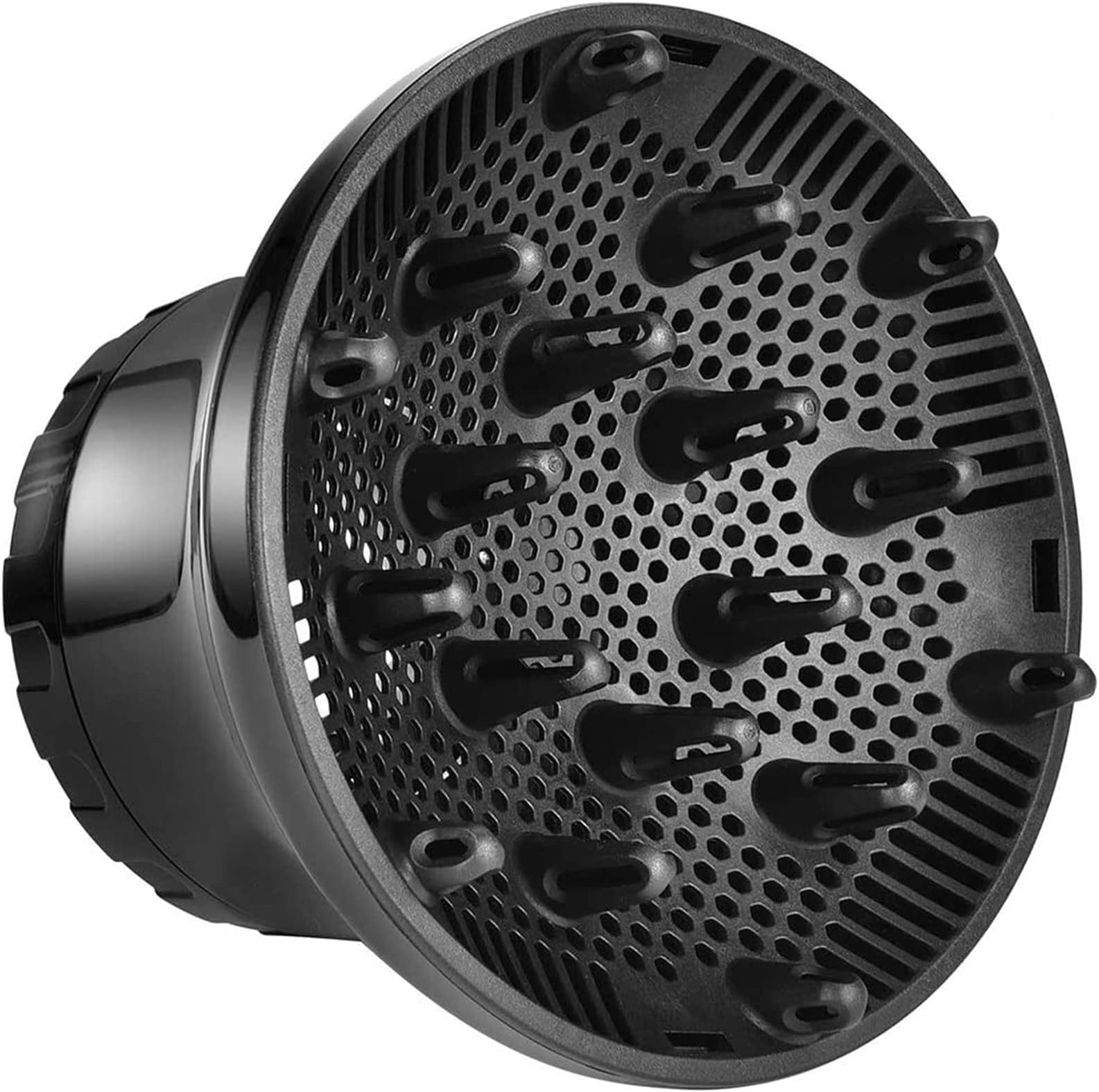 UUCOLOR Universal Hair Diffuser Suitable for 1.4 in to 2.6 in Adjustable Hair Dryer Diffuser Nozzle for Curly or Wavy Hair Styling