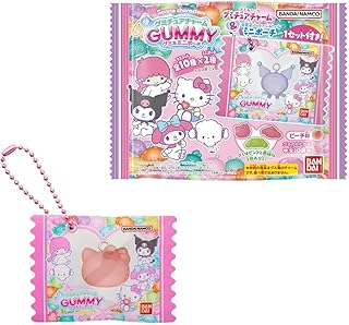 バンダイ(BANDAI) サンリオキャラクターズ グミチュアチャームGUMMY&ミニポーチ 12個 BOX 食玩