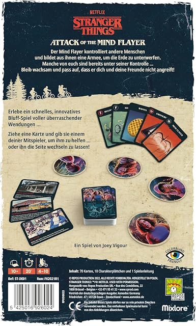 Foto 4 de 8 de Stranger Things: Mind Flayer - Asmodee - Juego de mesa