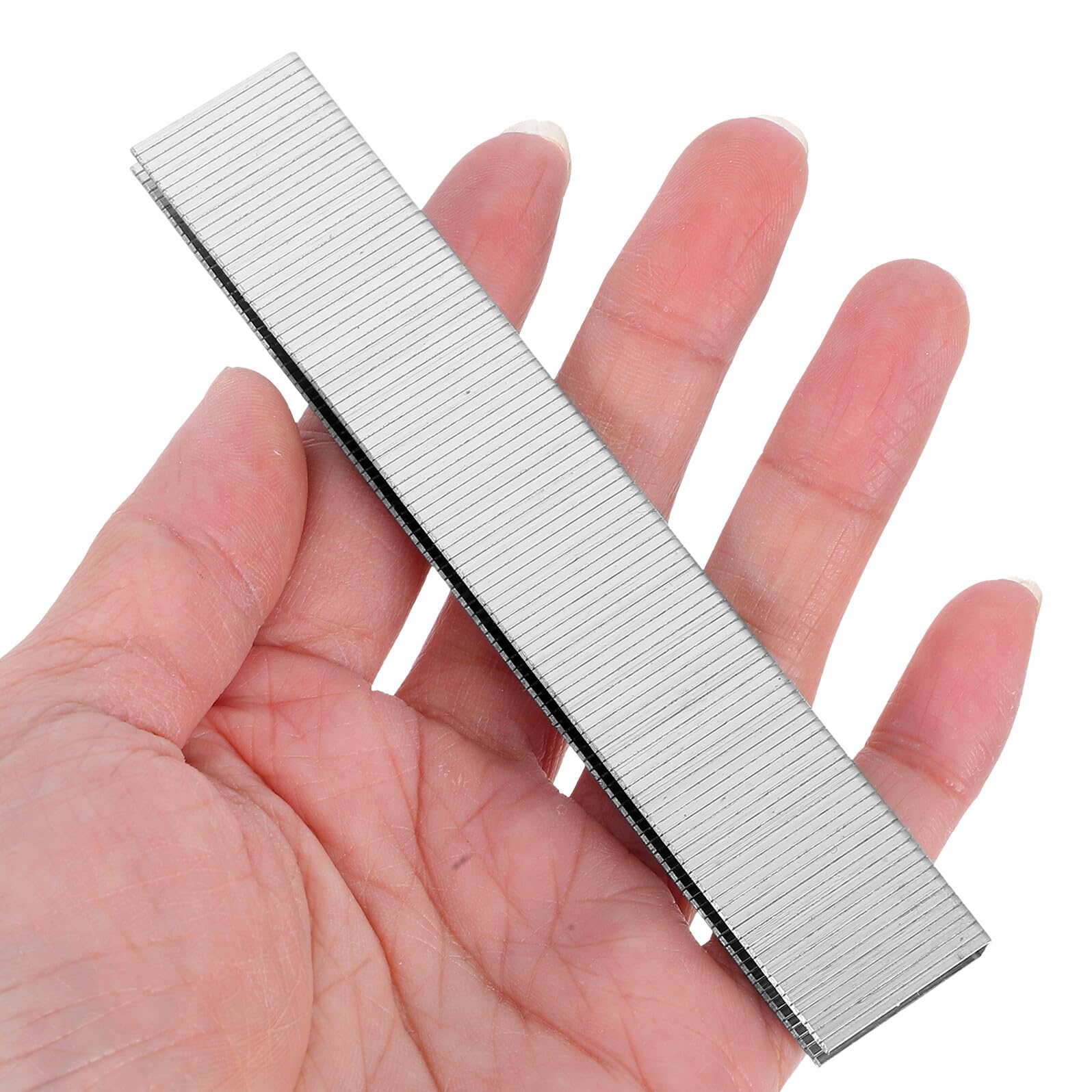 Toddmomy Clous Métalliques pour Agrafeuse Clous Robustes pour Meubles Bricolage et Construction Agrafes Standard pour Travaux du Bois et Artisanat