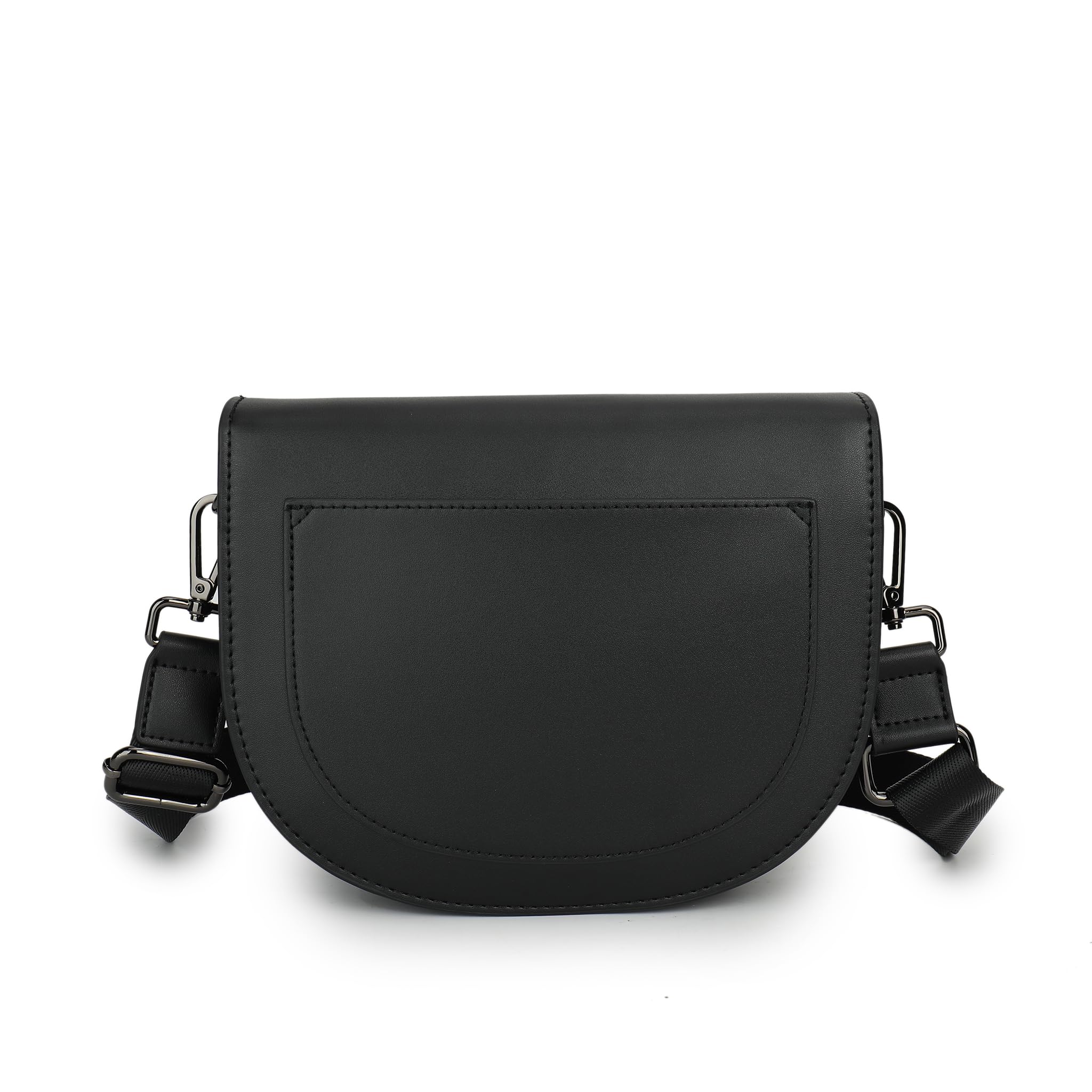 Carlheim Women's Crossbody bag SARA PU-leather premium, Black