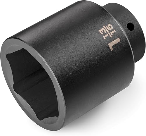 Miniatura 107 de TEKTON SID23022 Dado de impacto profundo de 6 puntos de 7/8 pulgadas impulsor de 1/2 pulgada