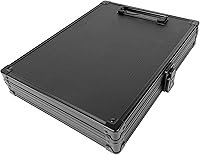 Vista 3 de Vaultz Locking Storage Clipboard, 2.15 x 12.75 x 9.75 Inches, Tactical Black (VZ03492)