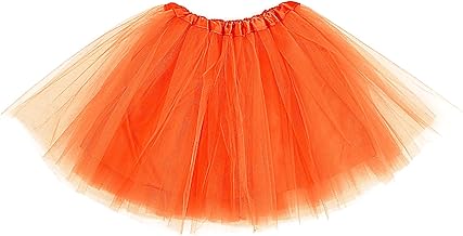 Adult Tutu Skirts Women's 3 Layered Tulle Tutus Skirt with Lining 80s Fancy Dress for Women