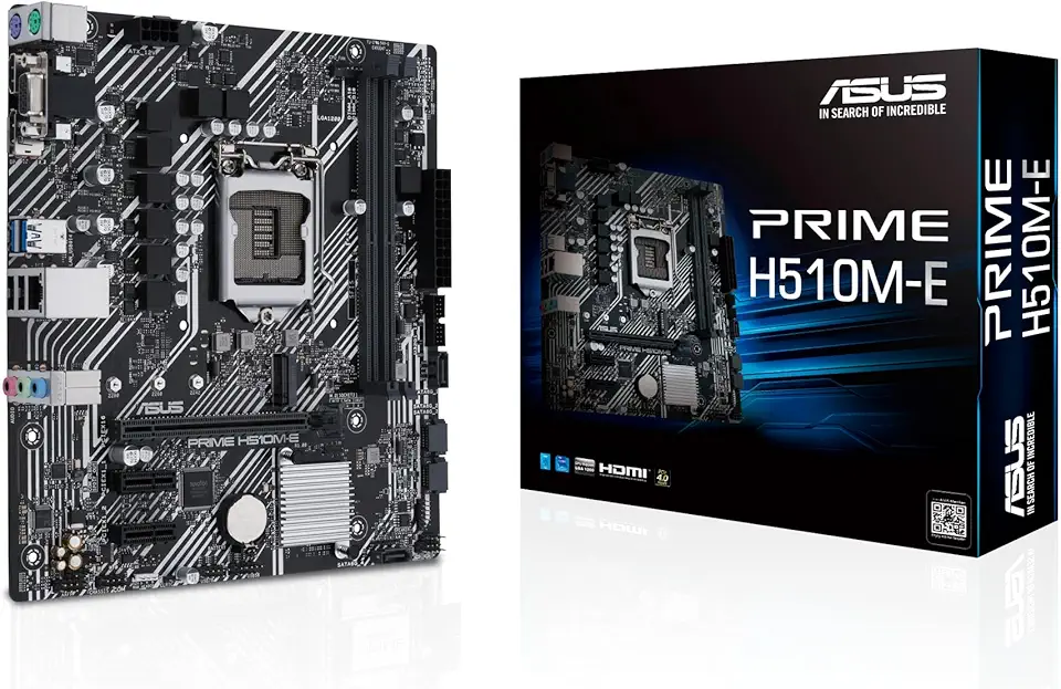 Placa Mãe ASUS Prime - H510M-E, Intel LGA 1200, microATX, DDR4