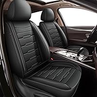 Vista 9 de AOMSAZTO Fundas de asiento de automóvil, juego completo de 5 asientos, ajuste personalizado para Chevrolet/Chevy Cruze 2011-2019, fundas de cojín