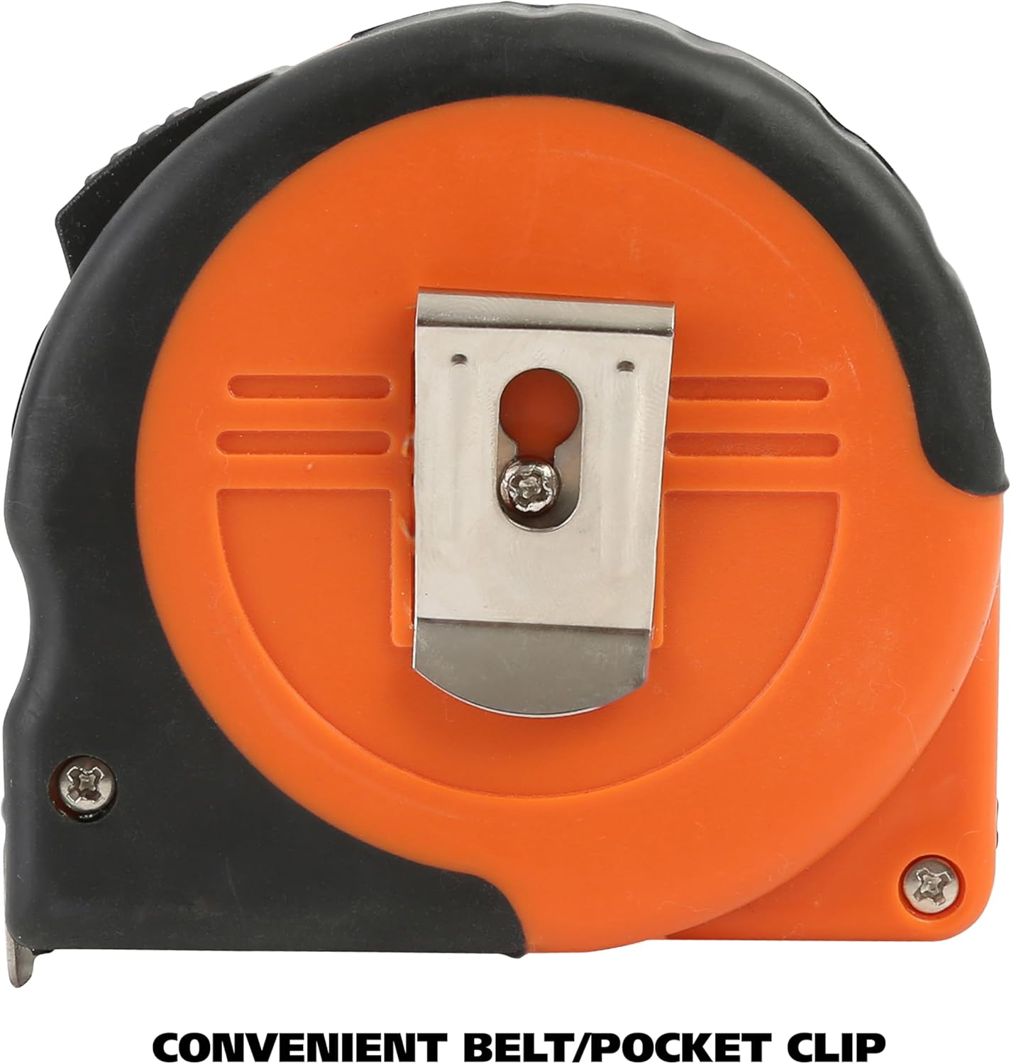 GreatNeck 95005 ExtraMark 25 Ft. x 1 Inch Rubber Grip Power Tape Measure, Color May Vary