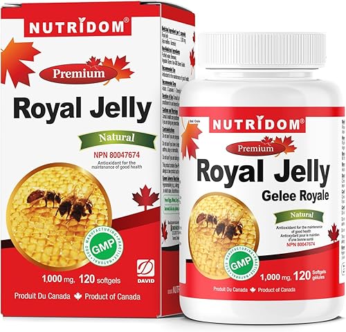 Nutridom Jalea real 1000 mg, 120 cápsulas blandas (una botella)