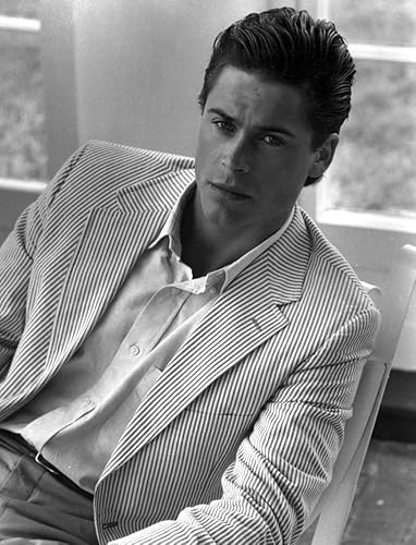 Rob Lowe con un blazer a rayas Foto Print (8 x 10)